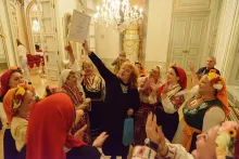 Радостни мигове с наградата