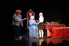 Момент от награждаването на участниците